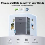 Ugreen NASync DH4300 Plus Grijs, 1x 2,5GbE, HDMI, USB-C