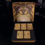  Yu-Gi-Oh: Exodia the Forbidden One 24k Gold Plated Ingot Set decoratie 