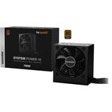 be quiet! System Power 10 750W voeding  Zwart, 4x PCIe