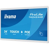 iiyama TW2424AS-W3P 23.8" Public Display Wit (mat), Touch, USB, LAN, WiFi, Bluetooth, Audio