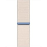 Apple Geweven sportbandje - Sterrenlicht (41 mm) armband Wit