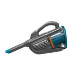 BLACK+DECKER BHHV520BF-QW 18V 2.0Ah smart tech Kruimeldief met laadstation handstofzuiger Donkergrijs/blauw, Incl. Laadstation