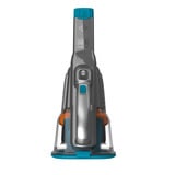 BLACK+DECKER BHHV520BF-QW 18V 2.0Ah smart tech Kruimeldief met laadstation handstofzuiger Donkergrijs/blauw, Incl. Laadstation