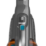BLACK+DECKER BHHV520BF-QW 18V 2.0Ah smart tech Kruimeldief met laadstation handstofzuiger Donkergrijs/blauw, Incl. Laadstation