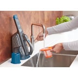 BLACK+DECKER BHHV520BF-QW 18V 2.0Ah smart tech Kruimeldief met laadstation handstofzuiger Donkergrijs/blauw, Incl. Laadstation