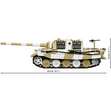 COBI Historical Collection - Panzerjäger Tiger Ausf.B Jagdtiger Constructiespeelgoed Schaal 1:28