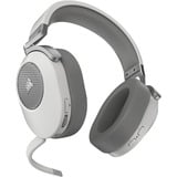 Corsair HS65 WIRELESS over-ear gaming headset Wit, Bluetooth 5.2, 2,4 GHz USB, Pc, PlayStation 5