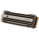 Corsair MP600 CORE, 2 TB SSD aluminium, CSSD-F2000GBMP600COR, M.2 2280, PCIe 4.0 x4, QLC