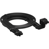 Corsair PSU 90° 12V-2x6 Style B kabel Zwart, 65 cm
