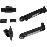 Ergotron LX Pro Wall Monitor Arm monitorarm Zwart