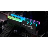 G.Skill 32 GB DDR4-3600 Kit werkgeheugen Zwart, F4-3600C14D-32GTZRA, Trident Z RGB, XMP