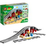 LEGO DUPLO - Treinbrug en -rails Constructiespeelgoed 10872