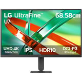 LG UltraFine 27U710B 27" 4K UHD monitor Zwart, 1x HDMI, 1x DisplayPort