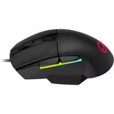 LORGAR Jetter 357 gaming muis Zwart, 200 - 8000 dpi, RGB