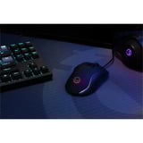 LORGAR Jetter 357 gaming muis Zwart, 200 - 8000 dpi, RGB