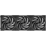 Lian Li UNI FAN TL FLEX 120 Wireless RGB case fans Zwart, 3 stuks, 120 x 124 x 28 mm, PWM, 3 stuks, Incl. Controller	
