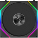 Lian Li UNI FAN TL FLEX 120 Wireless RGB case fans Zwart, 3 stuks, 120 x 124 x 28 mm, PWM, 3 stuks, Incl. Controller	