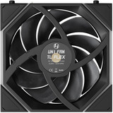 Lian Li UNI FAN TL FLEX 120 Wireless RGB case fans Zwart, 3 stuks, 120 x 124 x 28 mm, PWM, 3 stuks, Incl. Controller	