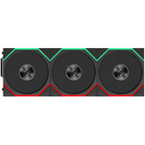 Lian Li UNI FAN TL FLEX RGB case fans Zwart, 3 stuks, 120 x 124 x 28 mm, PWM