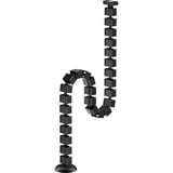 Neomounts ADS06-132BL Kabelgeleider - magnetische bevestiging - universeel kabelgeleiding Zwart