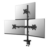 Neomounts DS60-600BL2-1 Monitorarm voor drie schermen 10-32" Zwart