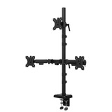 Neomounts DS60-600BL2-1 Monitorarm voor drie schermen 10-32" Zwart