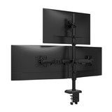 Neomounts DS60-600BL2-1 Monitorarm voor drie schermen 10-32" Zwart