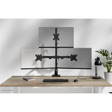 Neomounts DS60-600BL2-1 Monitorarm voor drie schermen 10-32" Zwart