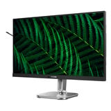 Philips 27B2G5601 27" monitor Zilver/zwart, HDMI, DisplayPort, USB, LAN, Audio