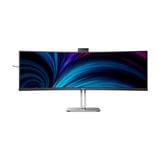 Philips 49B2U5900C 48.8" Curved UltraWide monitor Zwart/zilver, HDMI, DisplayPort, RJ45, USB-C
