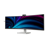 Philips 49B2U5900C 48.8" Curved UltraWide monitor Zwart/zilver, HDMI, DisplayPort, RJ45, USB-C