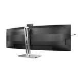 Philips 49B2U5900C 48.8" Curved UltraWide monitor Zwart/zilver, HDMI, DisplayPort, RJ45, USB-C