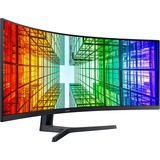 SAMSUNG ViewFinity S9 S49A950UIP 49" UltraWide monitor Zwart, 2x HDMI, DisplayPort, USB-A, USB-C