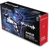 SAPPHIRE Radeon RX 9070 XT Nitro+ Gaming OC grafische kaart Zilver, 2x DisplayPort, 2x HDMI 2.1, RDNA4