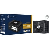 SilverStone HELA 2050R Platinum, 2050W voeding  Zwart, 14x PCIe, 2x 12VHPWR, kabelmanagement