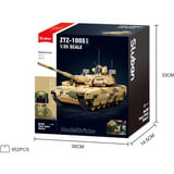 Sluban ModelBricks - ZTZ-100S MBT Constructiespeelgoed Schaal 1:35
