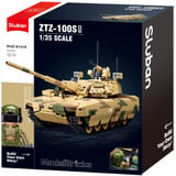 Sluban ModelBricks - ZTZ-100S MBT Constructiespeelgoed Schaal 1:35