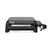 Weber SLATE GP Premium Griddle 56 cm Plancha gasbarbecue  Zwart, Portable Griddle | 2 warmte-zones | anti-aanbaklaag | verstelbare poten | 260 °C en hoger