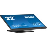 iiyama ProLite T2254MSC-B1AG 22" Monitor Zwart, Touch, HDMI, DisplayPort, USB, Audio