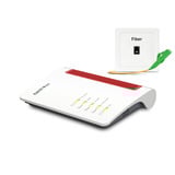 AVM AVM FRITZ!Box 5530 Fiber Edition International router Wit/rood