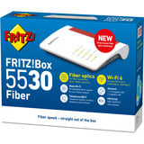 AVM AVM FRITZ!Box 5530 Fiber Edition International router Wit/rood