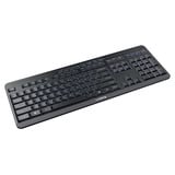 CHERRY STREAM KEYBOARD ULTIMATE, gaming toetsenbord Zwart, US lay-out, SX-Technologie	, White led, ABS, 2.4 GHz / Bluetooth / USB