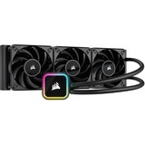 Corsair iCUE H150i RGB ELITE Liquid CPU Cooler cpu-koeler Zwart, 4-pins PWM fan-connector