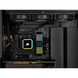 Corsair iCUE H150i RGB ELITE waterkoeling Zwart, 4-pins PWM fan-connector