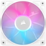 Corsair iCUE LINK RX120 RGB White 120 mm PWM-fan, Starterskit case fan Wit, 4-pin PWM