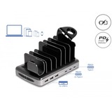 USB Charging Station met 3 x USB Type-C PD + 3 x USB Type-A (112 W)