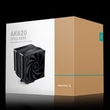 DeepCool AK620 Zero Dark CPU-koeler Zwart