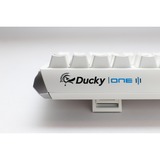 Ducky One 3 Classic Pure White TKL, toetsenbord Wit, US lay-out, Cherry MX Brown, RGB led, Double-shot PBT, Hot-swappable, QUACK Mechanics, 80%