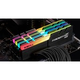 G.Skill 32 GB DDR4-3600 Quad-Kit werkgeheugen Zwart, F4-3600C18Q-32GTZR, Trident Z RGB, XMP