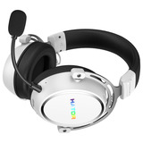 Hator Hypergang 3 Wireless over-ear gaming headset Wit, RGB, 2.4GHz / Bluetooth / USB